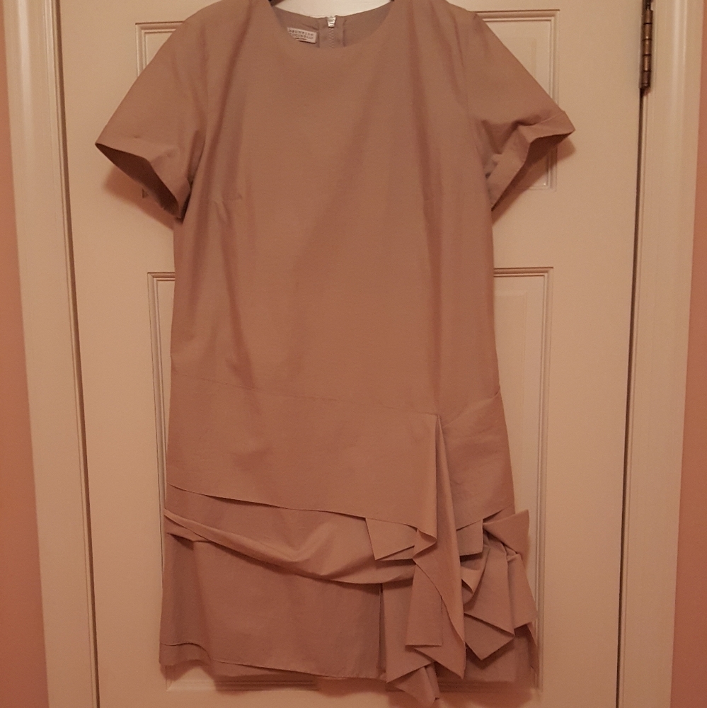 Brunello Cucinelli Paper Bag Dress